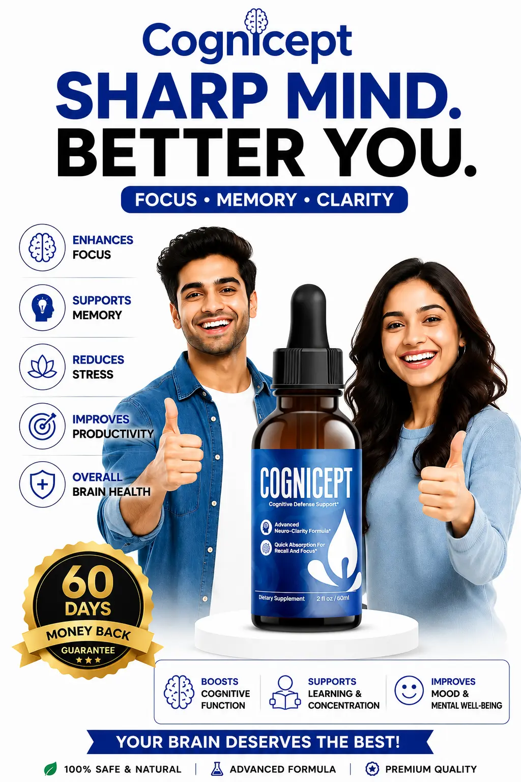 Cognicept Natural Brain Support Formula